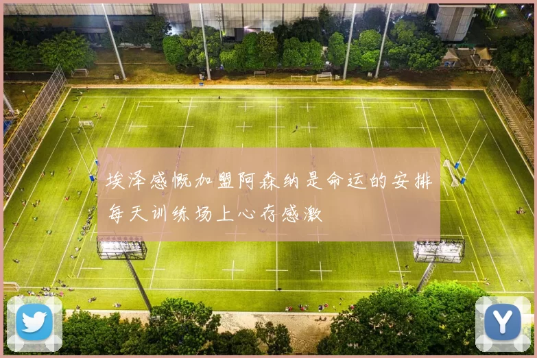 埃泽感慨加盟阿森纳是命运的安排每天训练场上心存感激